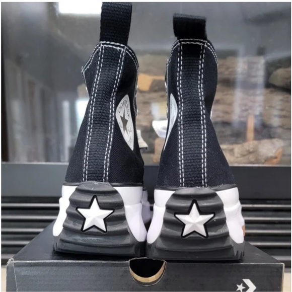 Converse Black Platform High-Top Sneakers—-NO BOX - Picture 3 of 3